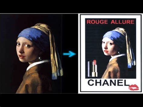 Chanel détourne la jeune fille à la perle de Vermeer 